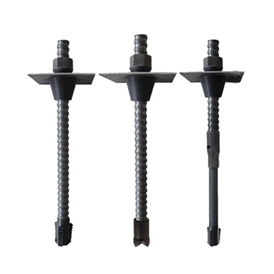 Original Rock Bolt ichi bo'sh langarlar Rod Self burg'ulash Tuproq mixlash
